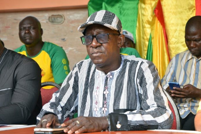 Le prÃ©sident de la FÃ©dÃ©ration bÃ©ninoise de pÃ©tanque, Garba Yaya