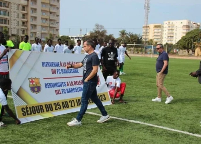 Le BarÃ§a signe un partenariat avec l'acadÃ©mie sÃ©nÃ©galaise BeSport