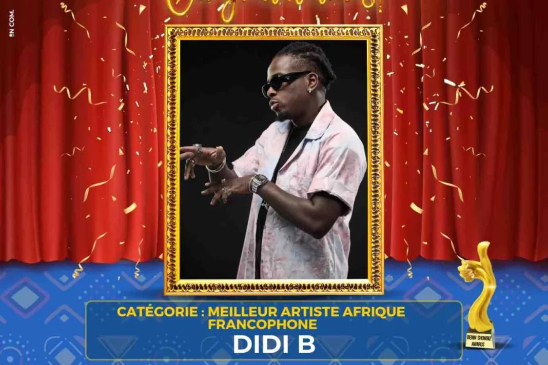 BÃ©nin Showbiz Awards 2023 avec Didi B