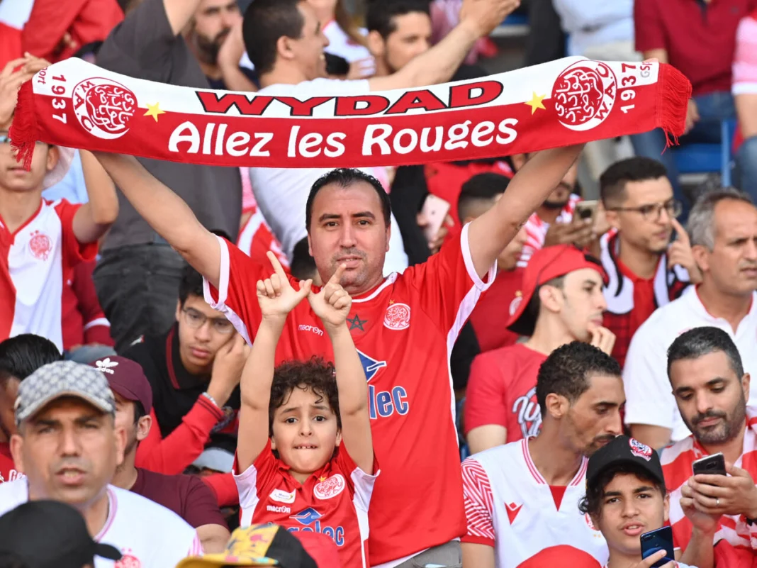 Les supporters du Wydad Casablanca