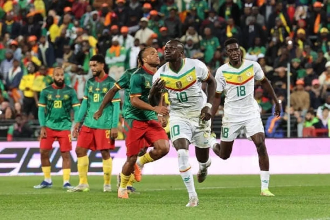 Des joueurs du SÃ©nÃ©gal et du Cameroun