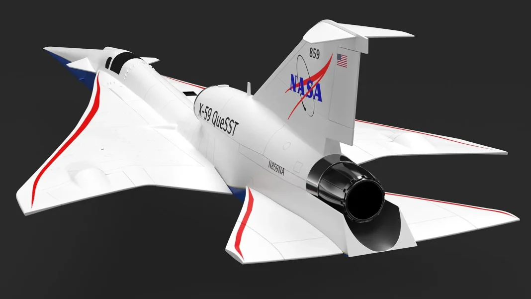 La NASA dÃ©voile le nouvel avion supersonique 