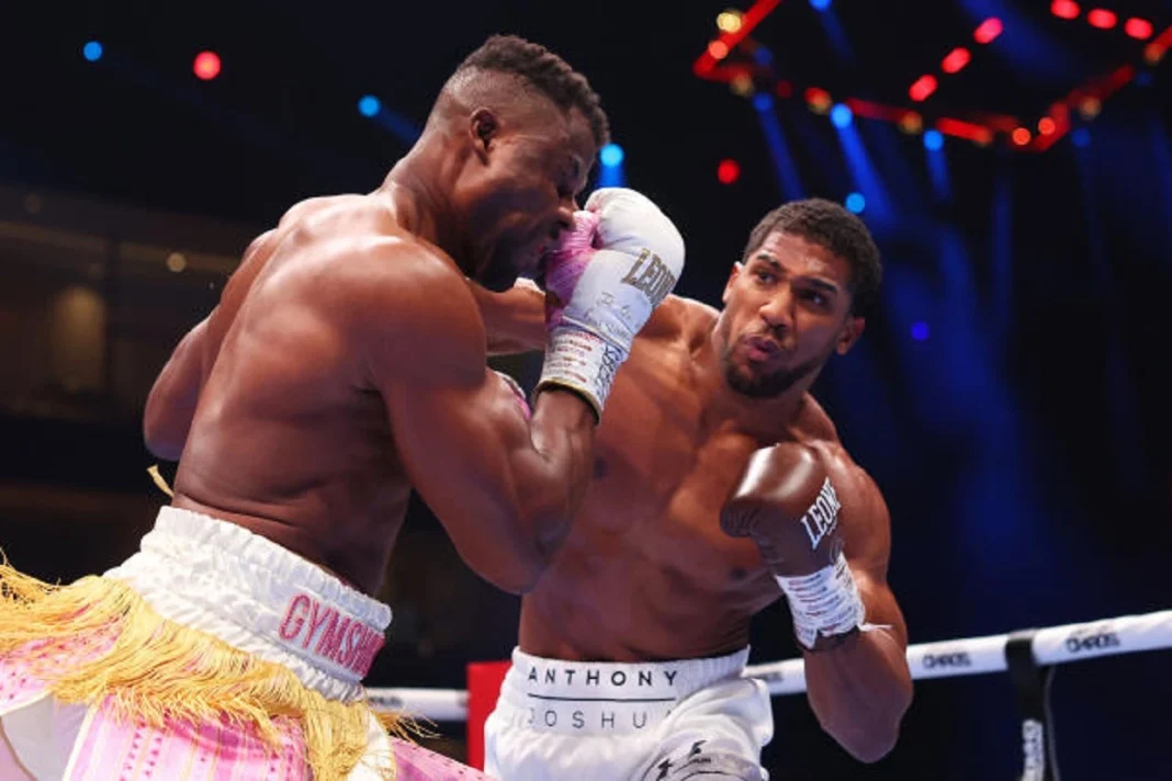 Anthony Joshua et Francis Ngannou