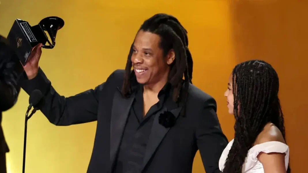 Jay-Z lors de la 67è cérémonie des Grammy Awards